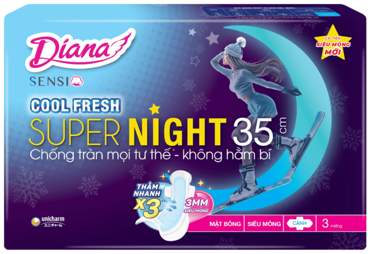 Diana SENSI Cool Fresh Supernight